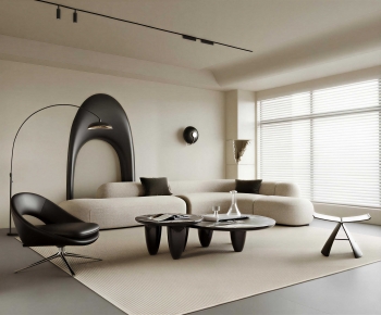 Modern A Living Room-ID:610315086