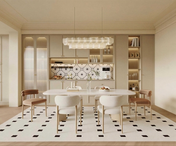 French Style Dining Room-ID:615617044