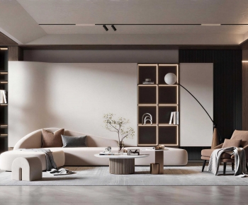 Modern A Living Room-ID:494924071