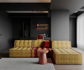 Modern A Living Room-ID:441082953