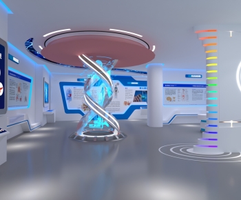 Modern Exhibition Hall-ID:476069533