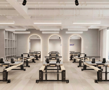 Wabi-sabi Style Yoga Room-ID:188582907