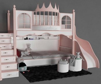 Modern Bunk Bed-ID:335788013