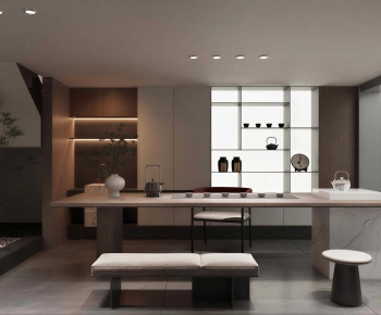 New Chinese Style Tea House-ID:138222935