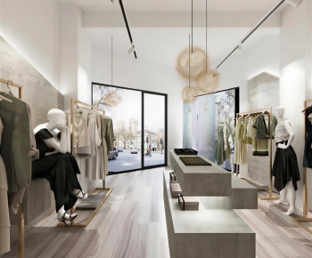 Modern Clothing Store-ID:668641092