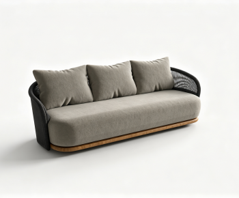 Modern Three-seat Sofa-ID:579081061