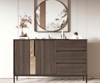 New Chinese Style Side Cabinet-ID:154653079
