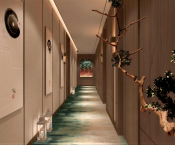 New Chinese Style Corridor-ID:326961041