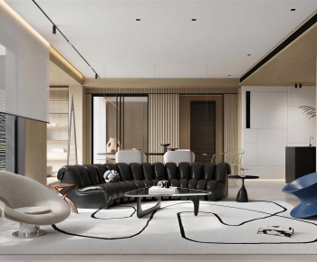 Modern A Living Room-ID:272538904