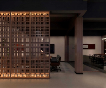 New Chinese Style Meeting Room-ID:505376103