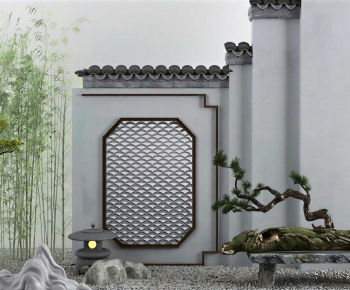 New Chinese Style Rockery Waterscape-ID:816458949