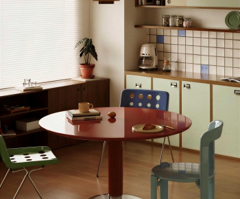Modern Dining Table And Chairs-ID:159636974