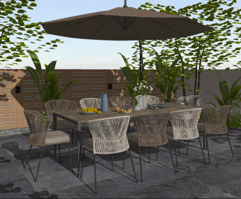 Modern Outdoor Tables And Chairs-ID:126469137