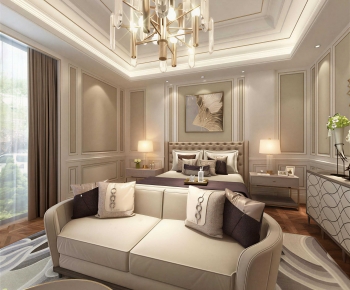 American Style Bedroom-ID:518800028