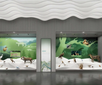 Modern Exhibition Hall-ID:506519085