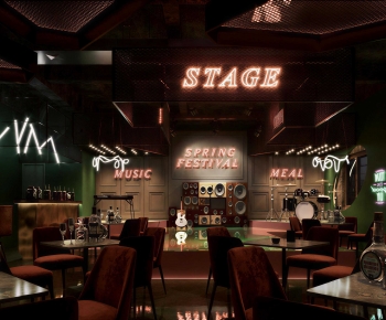 Industrial Style Restaurant-ID:117651941