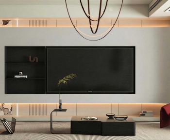 Modern A Living Room-ID:963603025