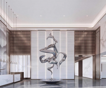New Chinese Style Reception Hall-ID:249766117