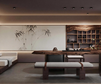 New Chinese Style Tea House-ID:659795059