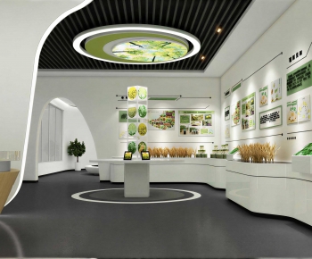 Modern Exhibition Hall-ID:952513933
