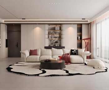 Modern A Living Room-ID:399583102