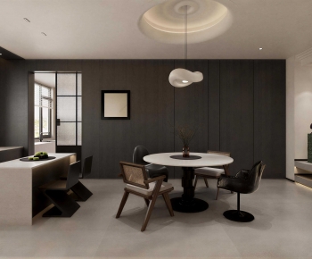 Modern Dining Room-ID:763202911