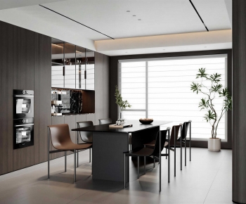Modern Dining Room-ID:676209934