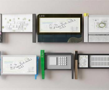 Modern Guide Board/bulletin Board-ID:158513071