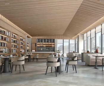 New Chinese Style Bookstore Book Bar-ID:367516042