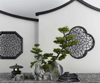 New Chinese Style Rockery Waterscape-ID:359998942
