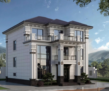 New Chinese Style Detached Villa-ID:495702031