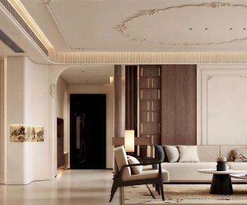 French Style A Living Room-ID:129384045