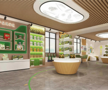 Modern Exhibition Hall-ID:807895909