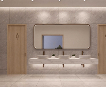 Modern Public Toilet-ID:282773978