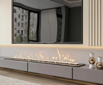 Modern Electronic Fireplace-ID:579714069