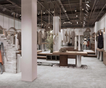 Industrial Style Clothing Store-ID:504208092