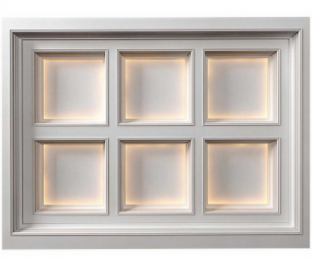 Modern Suspended Ceiling-ID:501694927