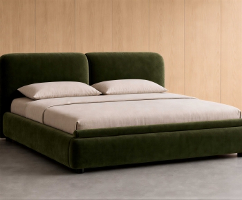 Modern Double Bed-ID:503261143