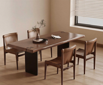 Modern Dining Table And Chairs-ID:488322025
