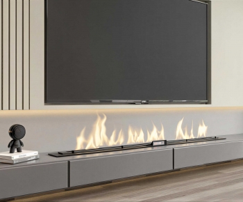 Modern Electronic Fireplace-ID:700923929