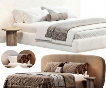 Modern Double Bed-ID:329408881