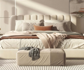 Modern Double Bed-ID:969244961