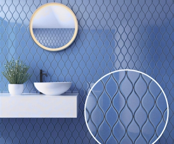 Modern Bathroom Cabinet-ID:687804946