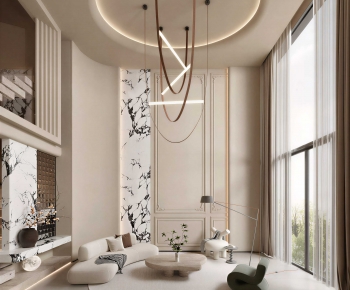 French Style A Living Room-ID:201565038
