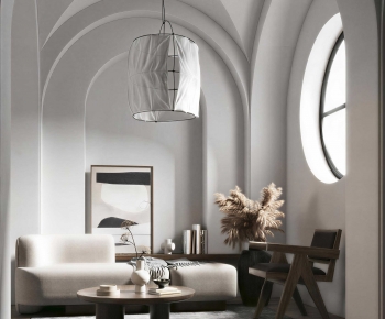Wabi-sabi Style A Living Room-ID:838060448