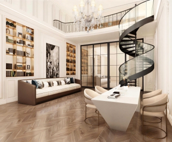 French Style Study Space-ID:643681057