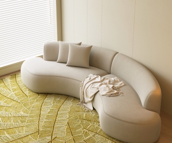 Modern Curved Sofa-ID:821609024