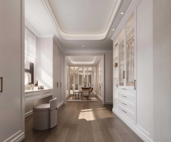 French Style Clothes Storage Area-ID:639339927