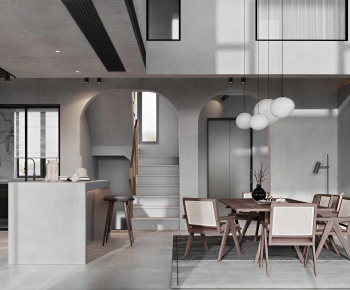 Modern A Living Room-ID:924813038