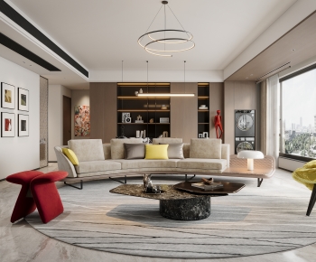 Modern A Living Room-ID:315336948